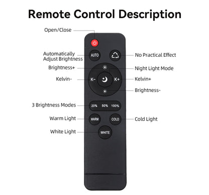 FGen Softbox Set LED Fotolicht – 70cm Achteckig 135W