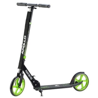 Apollo Phantom Pro City Scooter - XXL-Räder, faltbar, höhenverstellbar, Tretroller für Erwachsene, Kinder und Jugendliche, kompakter City-Roller