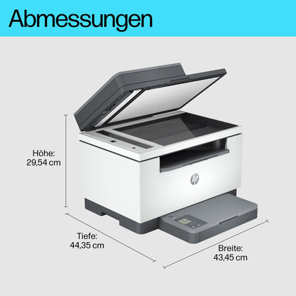 HP LaserJet MFP M234sdw Multifunktionslaserdrucker Grau-Weiss