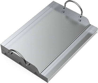 Onlyfire Universal BBQ Edelstahl Plancha Grillplatte 58.4x40.6cm