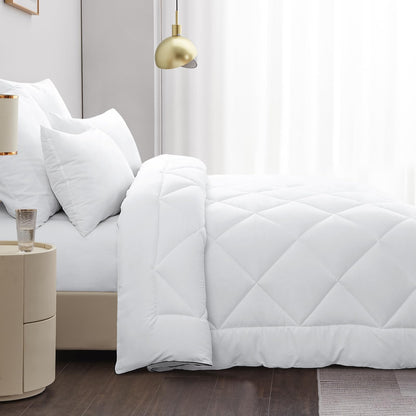 Aisbo Bettdecke 200x220 cm Ganzjahresdecke Steppbettdecke 300 GSM