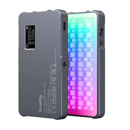 SMALLRIG P96L LED Videoleuchte RGB, Kamera Dauerlicht 2500–8000K