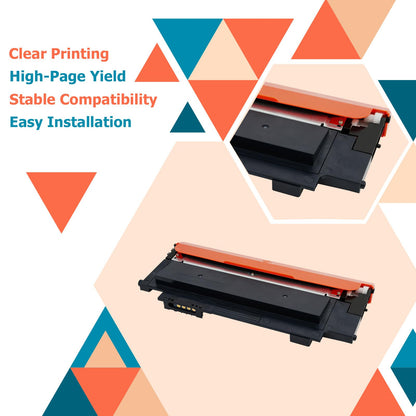 inkalfa CLT-P404C Toner 4er-Pack kompatibel für Samsung Xpress C480W