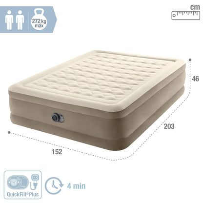 Intex Queen Ultra-Plüsch Luftbett - Fiber-Tech (64428ND)