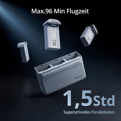 Potensic ATOM 4K GPS Drohne mit 3-Achsen-Gimbal, 96 Min. Flugzeit