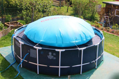 Rothschenk XXL Poolkissen rund 4m – Winter Luftkissen