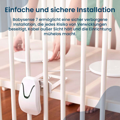 Babysense 7 Baby-Atembewegungsmonitor mit 2 Sensormatten
