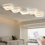 Modern LED Deckenleuchte dimmbar Fernbedienung 45W 92x31cm