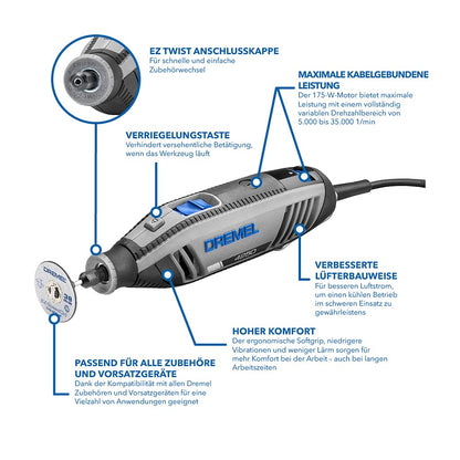 Dremel 4250 Multifunktionswerkzeug – Amazon Exklusiv Set