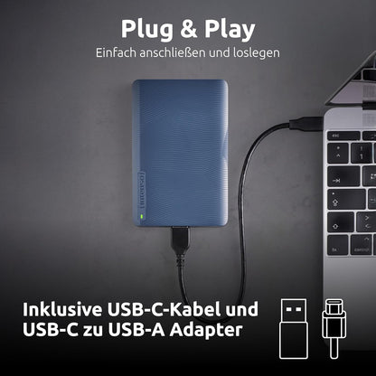 Intenso Memory Safe 2 TB Externe Festplatte 2,5 Zoll USB 3.2