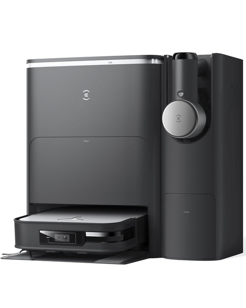 ECOVACS DEEBOT X2 Combo Saugroboter Wischfunktion Handstaubsauger. Schwarzes Set für automatische Bodenpflege und Handreinigung.