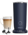 SIMPLETASTE Milchaufschäumer elektrisch 4-in-1, 500 W, Dunkelblau – Antihaftbeschichtung, für Cappuccino und Latte