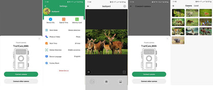 VisorTech Wildkamera WK-605.app mit WLAN, Full HD und Nachtsicht