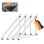 GLIESE Balkonkraftwerk Halterung 118 cm, Aluminium, 2er Set – Solarmodul-Halterung mit verstellbarem Winkel von 0° bis 90°