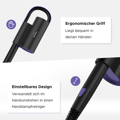 Motionflow 16-in-1 Hochdruck-Dampfreiniger – Flächen & Polster