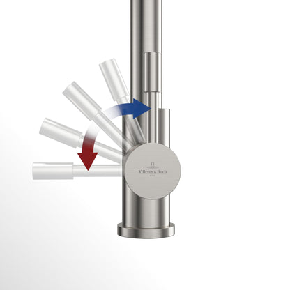 Villeroy & Boch Avia 2.0 Küchenarmatur Hochdruck Edelstahl