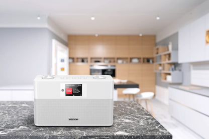 Kenwood CR-ST100S-W Digitalradio DAB+/UKW für Zuhause - Weiss