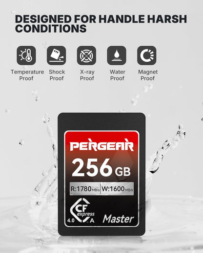 Pergear CFexpress 4.0 Typ A Master Series Speicherkarte - 256GB