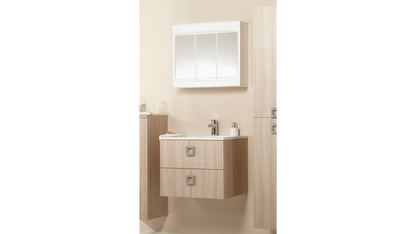 Jokey Spiegelschrank Saphir LED weiss 60 cm Kunststoff