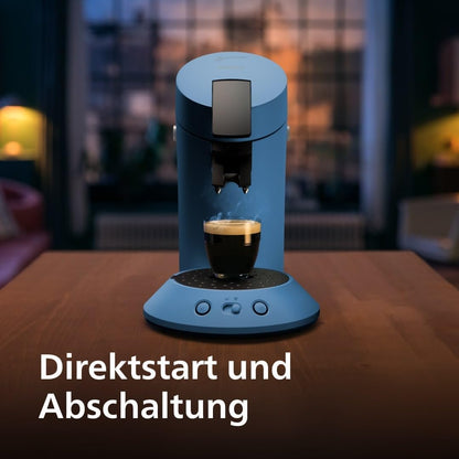 Philips Senseo Original Plus Kaffeepadmaschine - Taubenblau (CSA210/00)