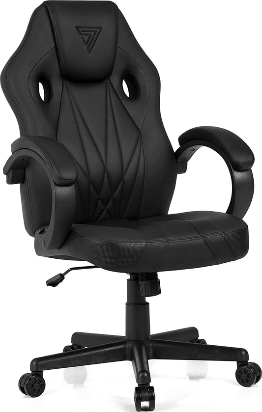SENSE7 Gaming Prism ergonomischer PC Gaming Stuhl – Schwarz