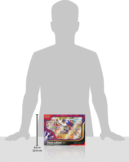 Pokémon Sammelkartenspiel Kollektion Mega-Latias-ex mit 4 Boostern