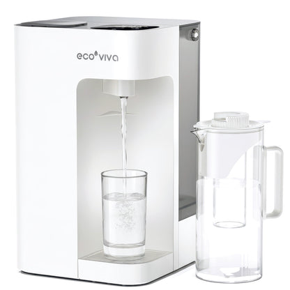 Ecoviva MATE 3 Auftisch Umkehrosmoseanlage Trinkwasserfilter - Weiss