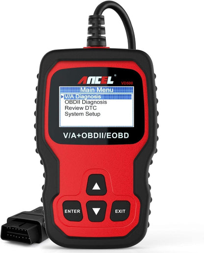 ANCEL VD500Pro OBD2 Fehlerdiagnosegerät für VAG – Deutsch