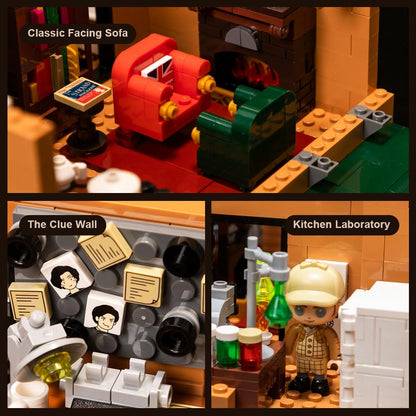 PANTASY Baker Street 221B Apartment Baustein-Set – Modell