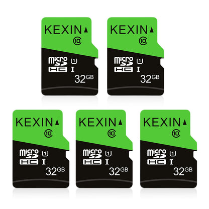 KEXIN Micro SD Karte 32GB 5er Pack, UHS-I U1 Class 10 mit SD-Adapter
