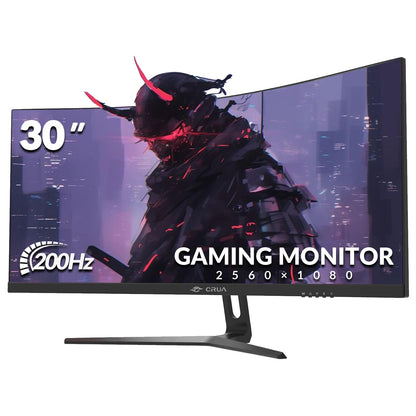 CRUA 30 Zoll Curved Ultrawide Gaming Monitor - WFHD 200Hz