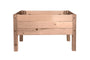 mgc24 Hochbeet Massiv für Kinder, Kiefernholz Braun, 79 x 40 x 50 cm – rechteckig, für Garten, Terrasse und Balkon