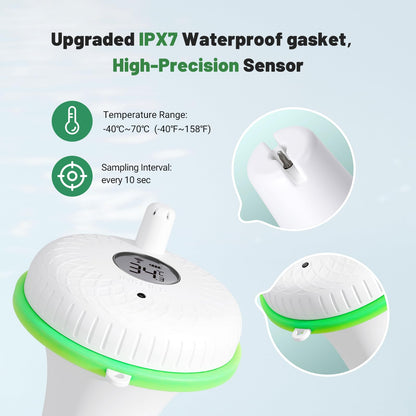 Inkbird Schwimmendes Pool Thermometer – IBS-M2 WLAN Gateway App