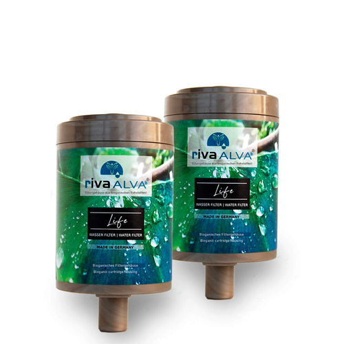 rivaALVA Life Trinkwasserfilter Ersatzkartusche 2er Set