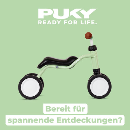 PUKY WUTSCH Lauflernrad Lauflernhilfe für Kleinkinder ab 1.5 Jahren – Pastel Green