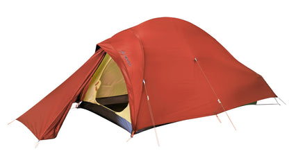 VAUDE Hogan UL 2P: Ultraleichtes 2-Personen-Zelt, typisch ein Tunnelzelt. Dient als Schutz bei Trekkingtouren.
