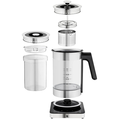 WMF Lumero 3in1 Glas-Wasserkocher - 1,6 l Edelstahl matt
