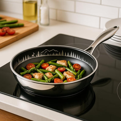 FIXLINE® BLACK FOREST Bratpfanne 28cm – Induktion Antihaft