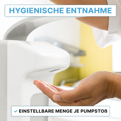 ARNOMED Kunststoff Eurospender Wandmontage 500ml - Weiss