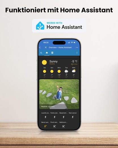 Reolink TrackMix PoE 4K 8MP PTZ Überwachungskamera Aussen