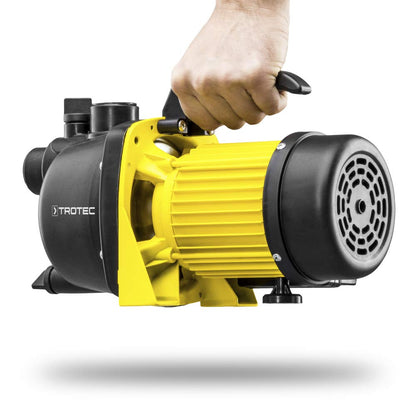 TROTEC TGP 1000 E Gartenpumpe – 3.300 l/h, 1.000 W, 42 m Förderhöhe