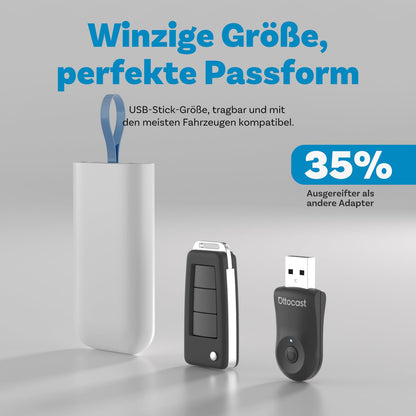 OTTOCAST Mini Wireless Adapter - CarPlay Android Auto 2025