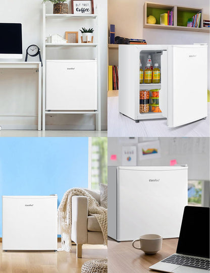 Comfee RCD50WH2(E) Mini Kühlschrank 43 L mit Chiller Box, Weiss