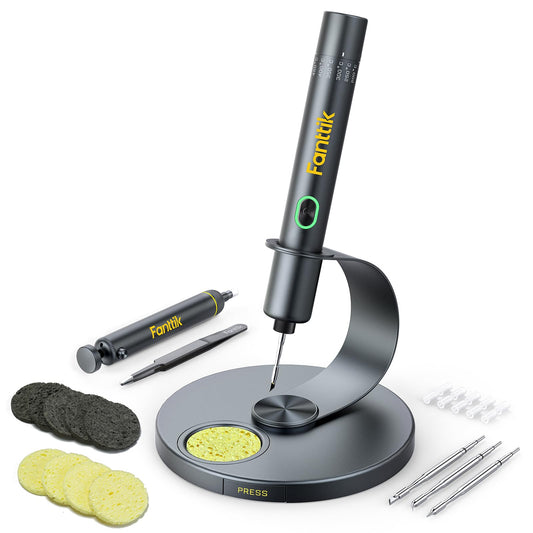 Fanttik T1 Max Präzisions Lötkolben Set - C210 Spitzen. Lötkolben mit C210 Lötspitzen zum präzisen Löten an Elektronik.