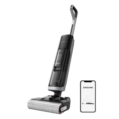 Dreame H14 Pro Nass- und Trockensauger mit 180° Lie-Flat Funktion. Upright-Gerät für die Nass-/Trocken-Bodenreinigung.