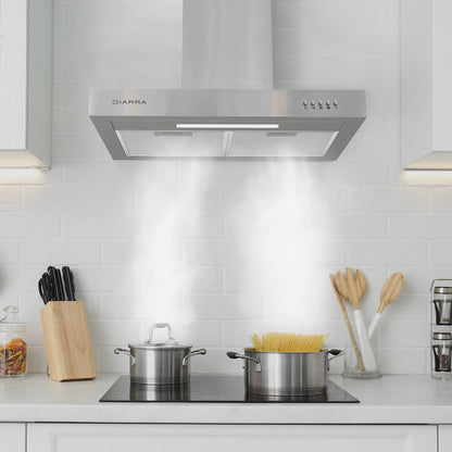 CIARRA CBCS6125 Dunstabzugshaube 60cm Silber – Energie A
