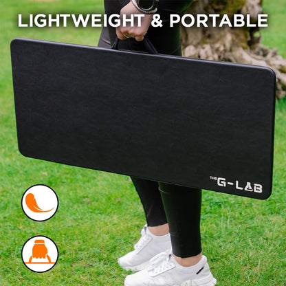 THE G-LAB K-Board Cadmium Laptopablage mit XXL-Kissen für 13-19 Zoll