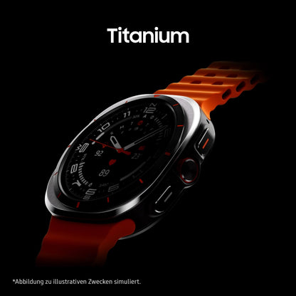 Samsung Galaxy Watch Ultra (2025) Smartwatch LTE, 47 mm, Titanium Gray