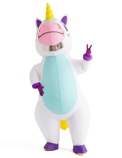 Spooktacular Creations Aufblasbares Einhorn Kostüm, Erwachsene