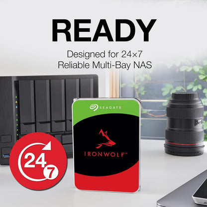 Seagate IronWolf 4TB NAS Interne Festplatte HDD (3.5 Zoll)